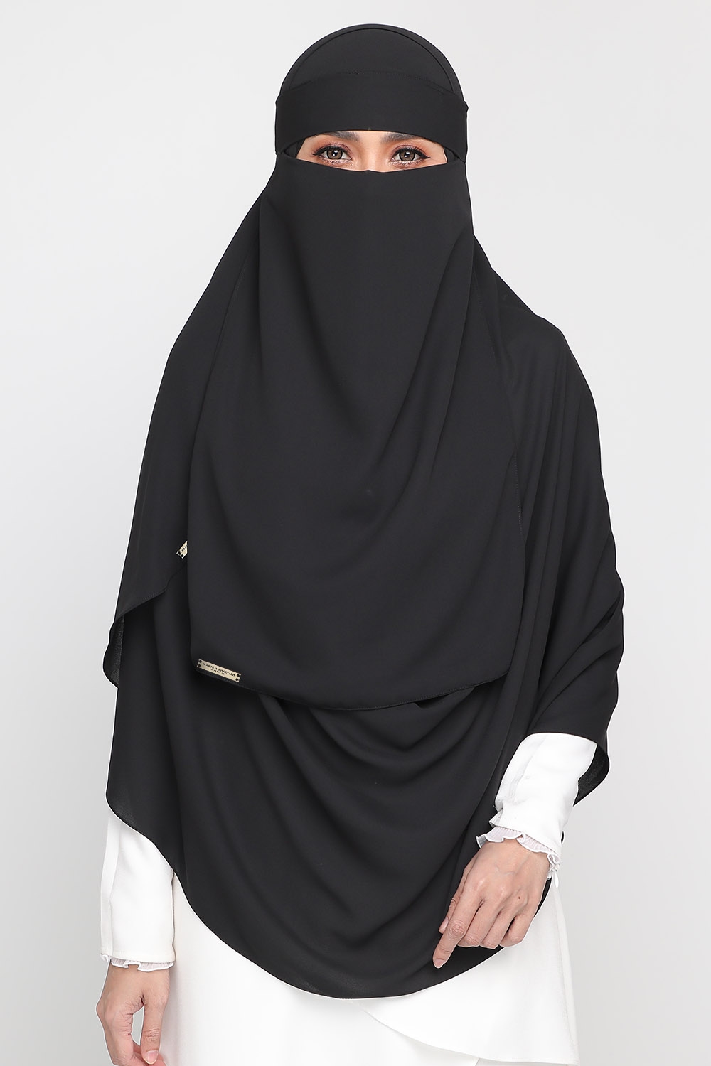 Niqab Dark Black